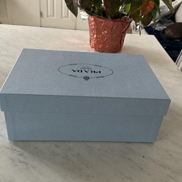 “Authentic Prada Calzature Donna Empty Shoe Box dimensions are 11 1/2”x 8 1/4”. - Picture 4 of 12